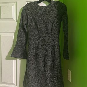 Brand new with tags THML brand dress. Never worn. Black/grey bell sleeve dress